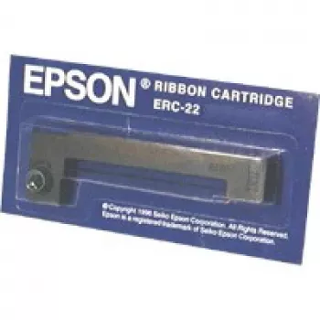 Epson ERC22B Farbbandkassette für M-180/190 Serie, langlebig, schwarz