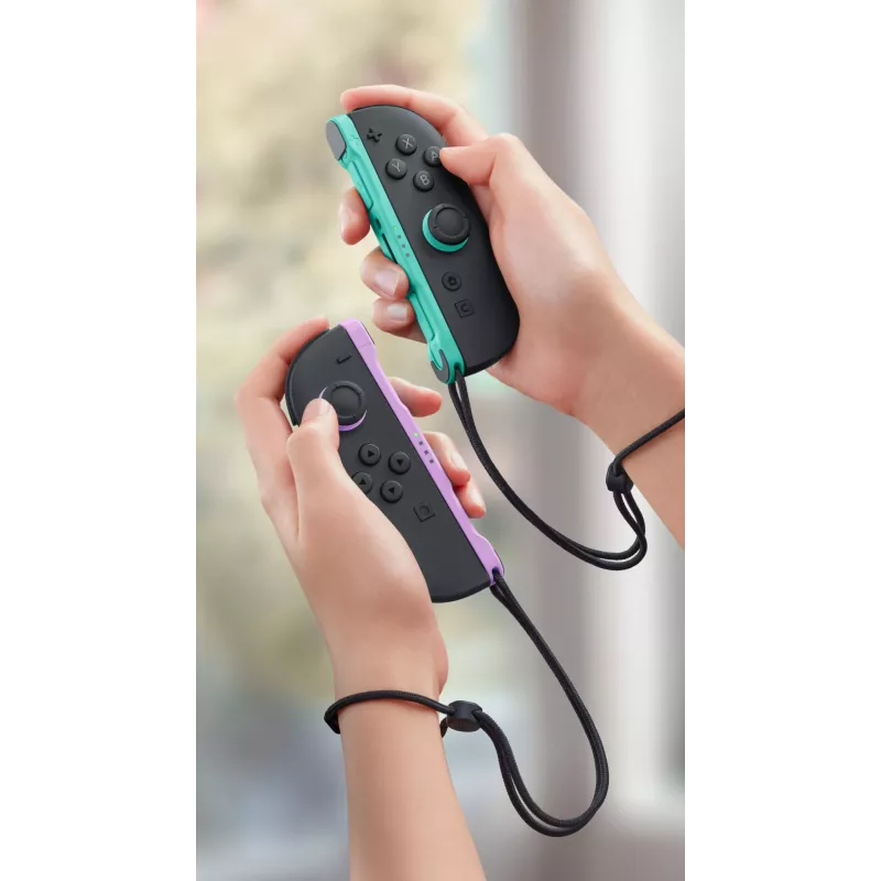 Nintendo Joy-Con 2 Paar Hellviolett/Hellgrün, Gamepad, Nintendo Switch 2, Home-Taste, Analog/Digital, Kabellos, Bluetooth