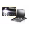 ATEN CL3000N Rack-Konsole 48,3 cm (19 Zoll) 1280 x 1024 Pixel Aluminium Schwarz 1U