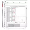 XPG BATTLECRUISER II ST Mid-Tower Weiß, Midi Tower, PC, Weiß, ATX, EATX, micro ATX, Mini-ITX, Edelstahl, Gaming
