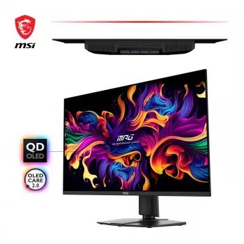 MSI MPG 271QRXDE QD-OLED Computermonitor 67,3 cm (26,5 Zoll) 2560 x 1440 Pixel Wide Quad HD Schwarz