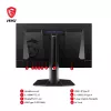 MSI MPG 271QRXDE QD-OLED Computermonitor 67,3 cm (26,5 Zoll) 2560 x 1440 Pixel Wide Quad HD Schwarz
