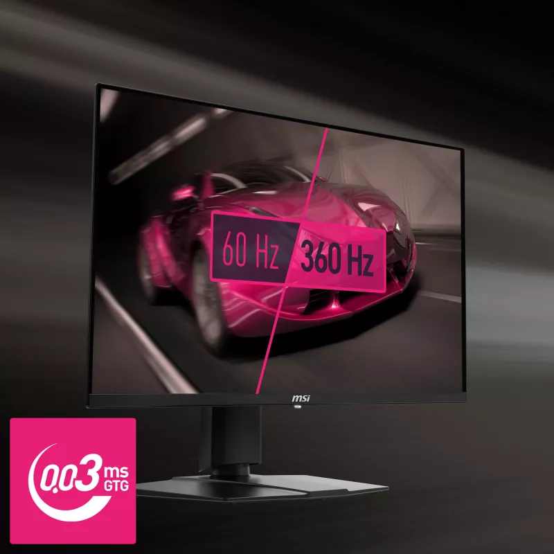 MSI MPG 271QRXDE QD-OLED Computermonitor 67,3 cm (26,5 Zoll) 2560 x 1440 Pixel Wide Quad HD Schwarz