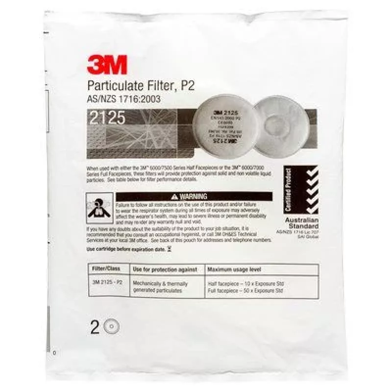 3M 2125 Partikelfilter 2 Stück