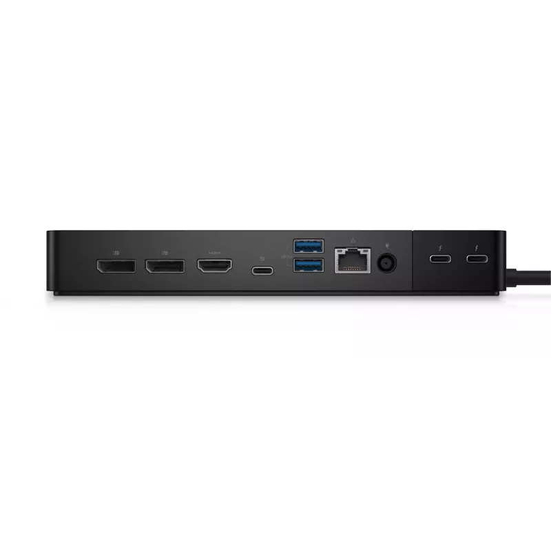 DELL Thunderbolt™ Dock – WD22TB4, Docking, Thunderbolt, 10,100,1000 Mbit/s, Schwarz, 5120 x 2880 Pixel, DC