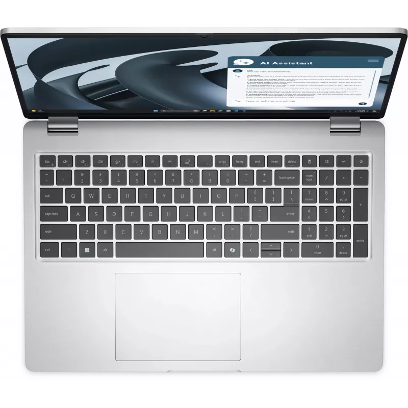 DELL Pro 16 Plus PB16255 Copilot+ PC AMD Ryzen™ AI 7 350 Laptop 40,6 cm (16 Zoll) Full HD+ 32 GB LPDDR5x-SDRAM 512 GB SSD Wi-Fi 7 (802.11be) Windows 11 Pro Deutsch Platin, Silber