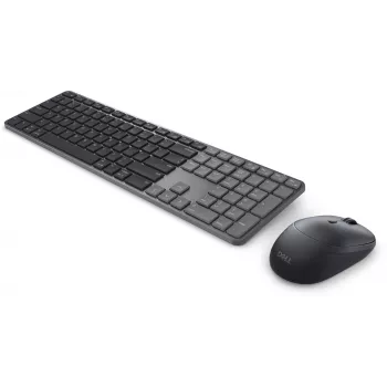DELL Pro 7 schlank KM726 Tastatur Maus enthalten Home/Office RF Wireless + Bluetooth QWERTZ Deutsch Schwarz