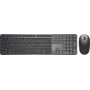DELL Pro 7 schlank KM726 Tastatur Maus enthalten Home/Office RF Wireless + Bluetooth QWERTZ Deutsch Schwarz