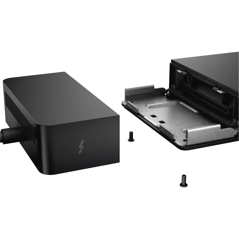 DELL Thunderbolt™ Dock – WD22TB4, Docking, Thunderbolt, 10,100,1000 Mbit/s, Schwarz, 5120 x 2880 Pixel, DC