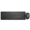 HP 230 Wireless-Maus-und-Tastatur-Kombination, Schwarz, Maus im Lieferumfang enthalten