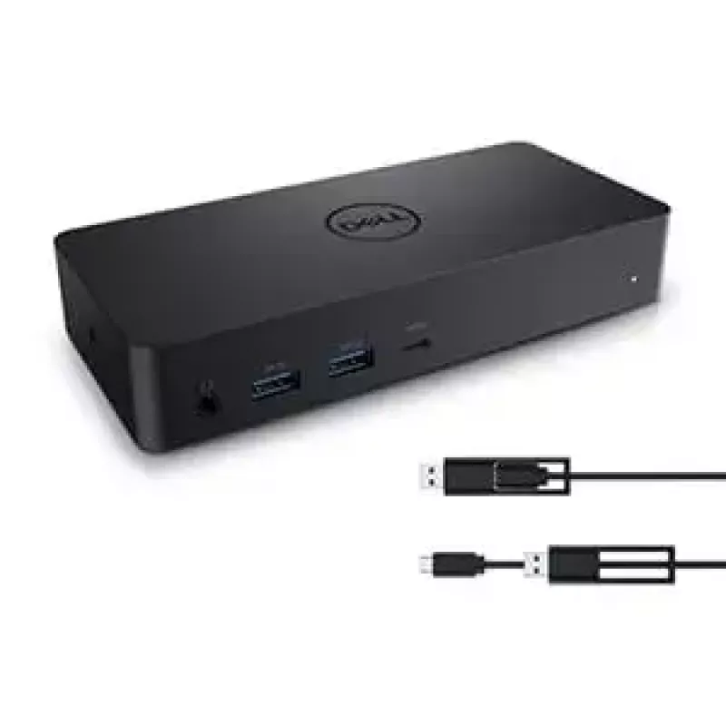 DELL D6000 Kabelgebunden USB 3.2 Gen 1 (3.1 Gen 1) Type-C Schwarz