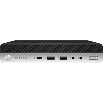 T1A HP EliteDesk 800 G5 Refurbished Intel® Core™ i5 i5-9500 8 GB DDR4-SDRAM 256 GB SSD Windows 11 Pro Mini-PC Schwarz, Silber