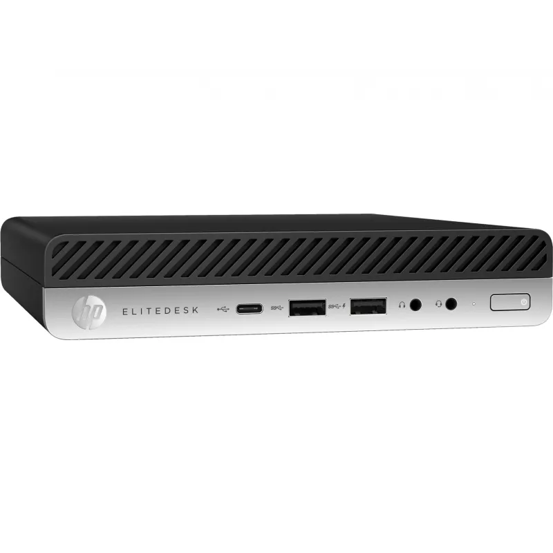 T1A HP EliteDesk 800 G5 Refurbished Intel® Core™ i5 i5-9500 8 GB DDR4-SDRAM 256 GB SSD Windows 11 Pro Mini-PC Schwarz, Silber
