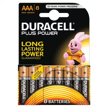 Duracell MN2400B8 Haushaltsbatterie Einweg-Batterie AAA Alkaline