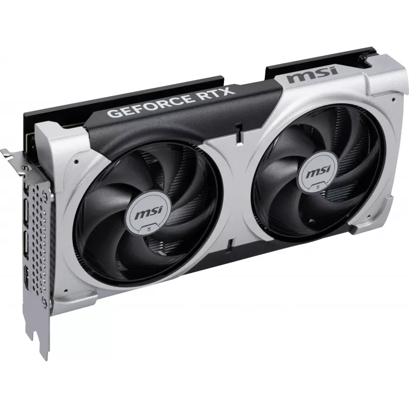Grafikkarte MSI GeForce RTX 5060 Ti 16 GB GDDR7, PCIe 5.0, 128-Bit, 2602 MHz Boost, 180 W, 2x Lüfter