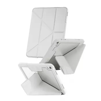 Schutzhülle PanzerGlass CARE Essential für iPad 11 Zoll (2025–2026) in Hellgrau, Modell CR43626