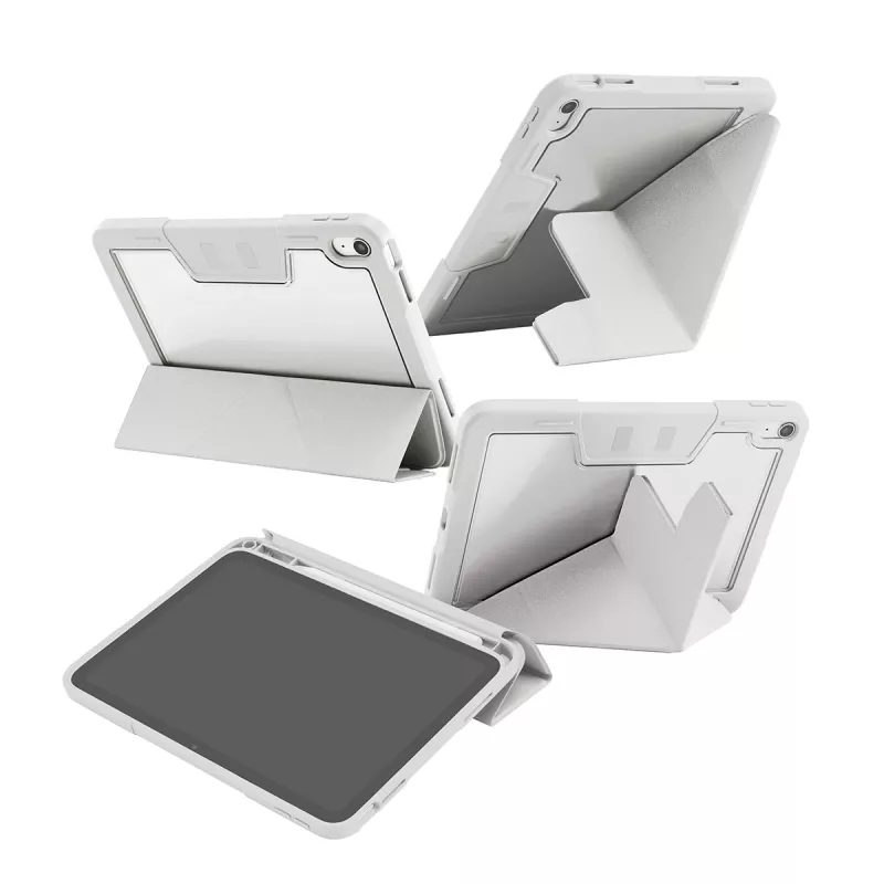 Schutzhülle PanzerGlass CARE Essential für iPad 11 Zoll (2025–2026) in Hellgrau, Modell CR43626