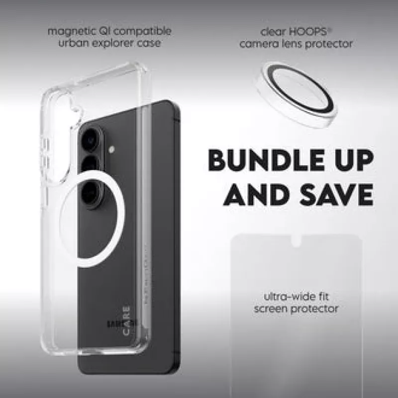 PanzerGlass CARE 3-in-1 Displayschutz für Samsung Galaxy S (2026) – PanzerGlass