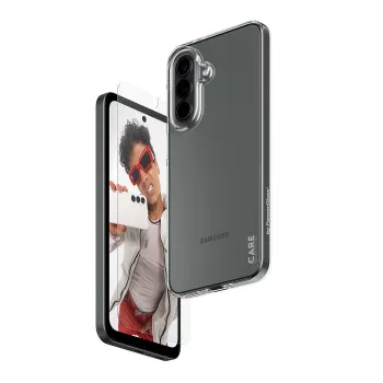 Bildschirmschutz- und Hüllen-Bundle PanzerGlass für Samsung Galaxy A37 (CR46764) 2-in-1 CARE