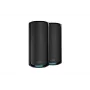 NETGEAR Orbi 970 Series Quad-Band WiFi 7, 2er-Pack Quad-Band (2,4 GHz / 5 GHz-1 / 5 GHz-2 / 6 GHz) Wi-Fi 6 (802.11ax) Schwarz 3 Intern