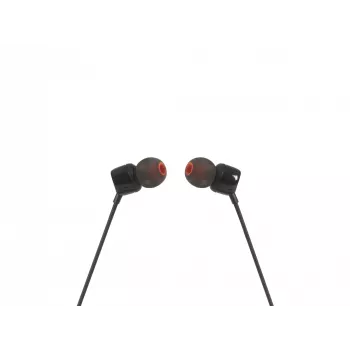 JBL Tune 110 Schwarz, Kabelgebunden, 20 - 20000 Hz, Musik, Headset, Schwarz