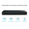 TP-Link UH720 USB 3.2 Gen 1 (3.1 Gen 1) Micro-B 5000 Mbit/s Schwarz