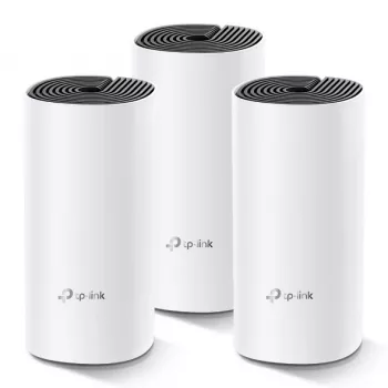 TP-Link AC1200 Ganzhaus-Mesh-Wi-Fi-System (3er-Pack), Weiß, Intern, Mesh-System, Betrieb, Status, Dualband (2,4 GHz / 5 GHz), Wi-Fi 5 (802.11ac)