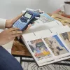 DYMO LetraTag LT-100H Handheld-Etikettiergerät | ABC-Tastatur-Etikettendrucker mit leicht lesbarem 13-Zeichen-LCD-Bildschirm | für Zuhause oder Büro | Blau