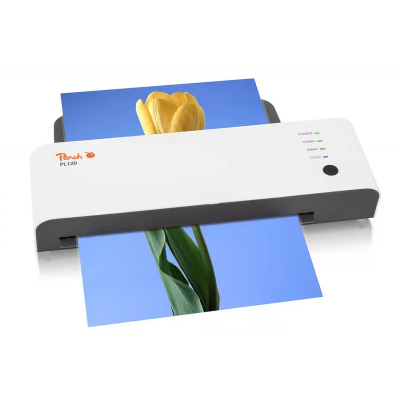 Peach PL120 Laminiergerät Heißlaminiergerät 600 mm/min Weiß