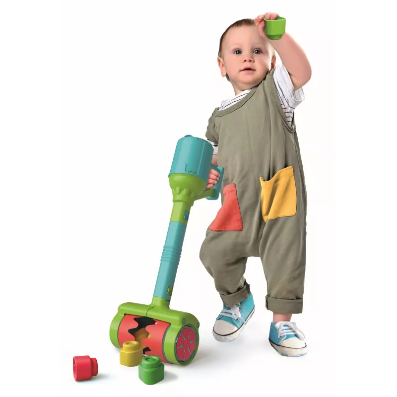 Clementoni Clemmy Weicher Staubsauger, Baukasten, 1 Jahr(e), 6 Stück, 110 g
