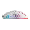 Mars Gaming MMW3W, kabellose Gaming-Maus, RGB Flow, ultraleicht 79 g, 3200 DPI, Weiß