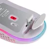 Mars Gaming MMW3W, kabellose Gaming-Maus, RGB Flow, ultraleicht 79 g, 3200 DPI, Weiß