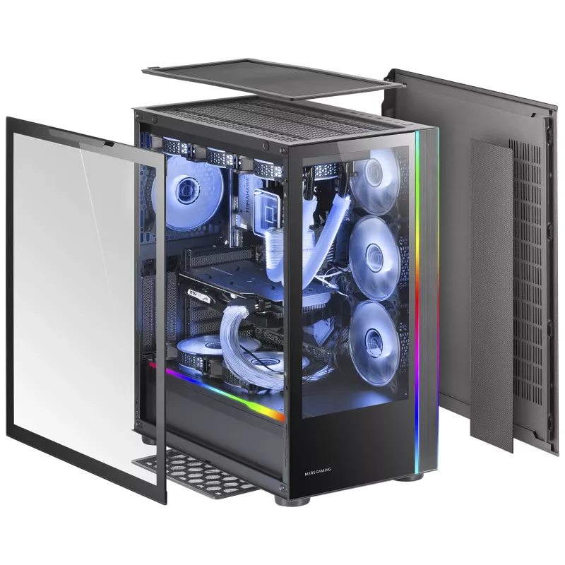 Mars Gaming MC-ULT Tower Schwarz