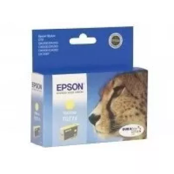Epson Cheetah Einzelpackung Gelb T0714 DURABrite Ultra Tinte