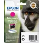 Epson Monkey Einzelpack Magenta T0893 DURABrite Ultra Tinte, Magenta, Pigmenttinte, 3,5 ml, 1 Stück.