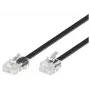 Microconnect MPK451S Telefonkabel 1 m Schwarz