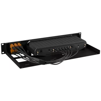 Rackmount.IT Rackmount-Halterung für Cradlepoint E400 RM-CR-T5, Metall-Montagehalterung für Netzwerkgerät