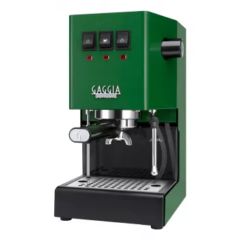 Espressomaschine Gaggia Classic E24 — manuell, 2,1 L Wassertank, 1200 W, grün, 2 Tassen Kapazität