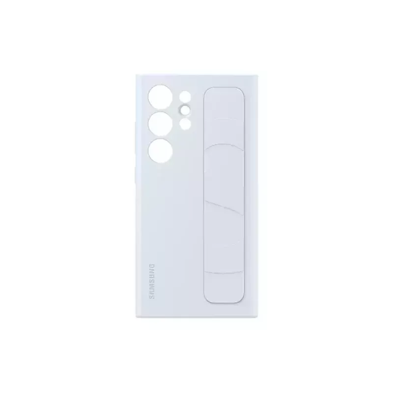 Standing Grip Silikonhülle für Samsung Galaxy S24 Ultra – Hellblau, passend für 6,8 Zoll