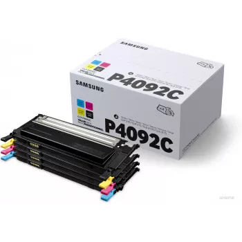 Samsung CLT-P4092C 4er-Pack Tonerkartuschen Schwarz/Cyan/Magenta/Gelb