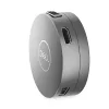DELL Pro 7-in-1 USB-C Travel Hub - DA310, Kabelgebunden, USB 3.2 Gen 2 (3.1 Gen 2) Type-C, 10,100,1000 Mbit/s, Silber, 3840 x 2160 Pixel, 1920 x 1080 Pixel