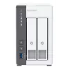 QNAP TS-216G NAS/Storage-Server Tower Cortex-A Cortex-A55 4 GB HDD Weiß