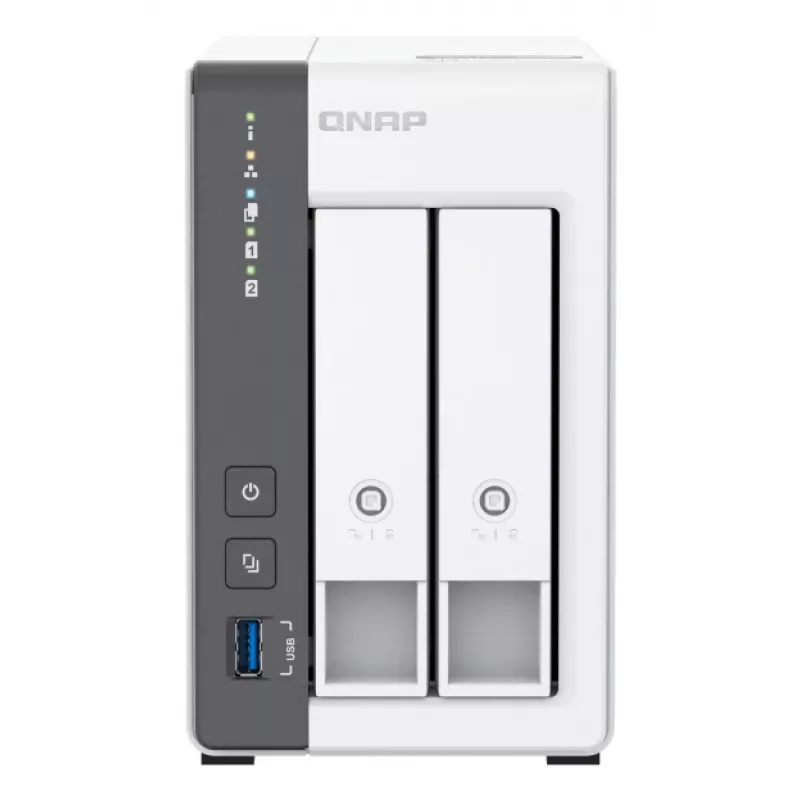 QNAP TS-216G NAS/Storage-Server Tower Cortex-A Cortex-A55 4 GB HDD Weiß