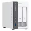 QNAP TS-216G NAS/Storage-Server Tower Cortex-A Cortex-A55 4 GB HDD Weiß
