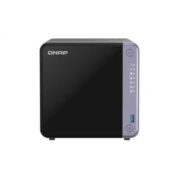 QNAP TS-432X-4G NAS-Speicherserver Tower Alpine Alpine AL-524 4 GB DDR4 QNAP QTS Schwarz