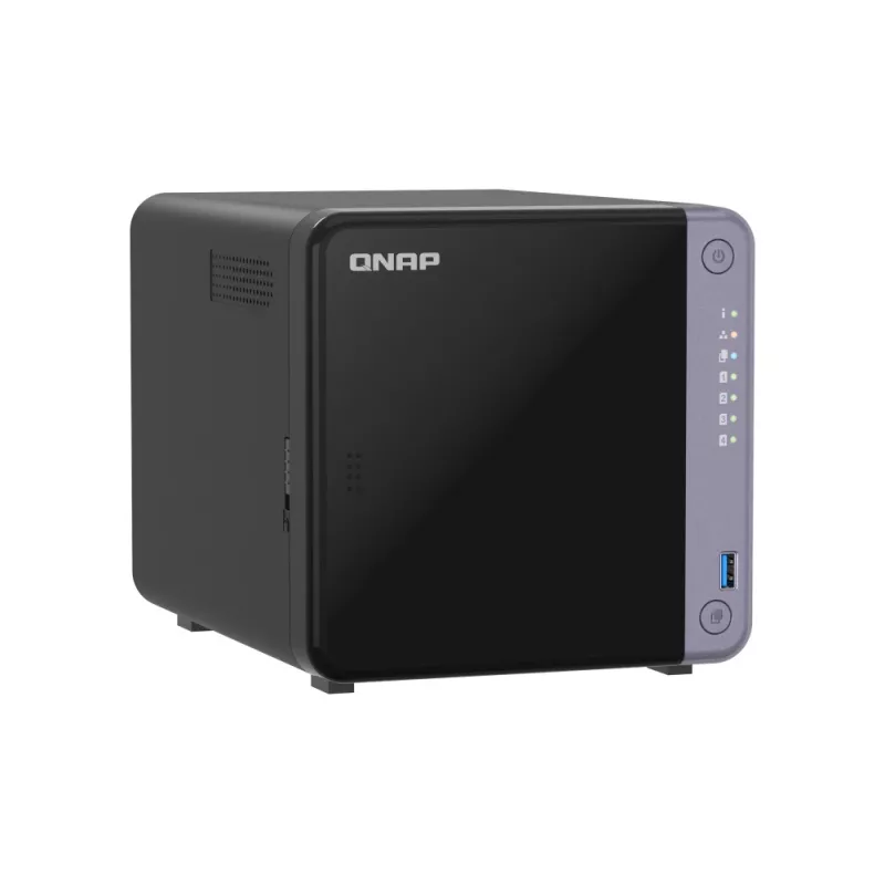 QNAP TS-432X-4G NAS-Speicherserver Tower Alpine Alpine AL-524 4 GB DDR4 QNAP QTS Schwarz