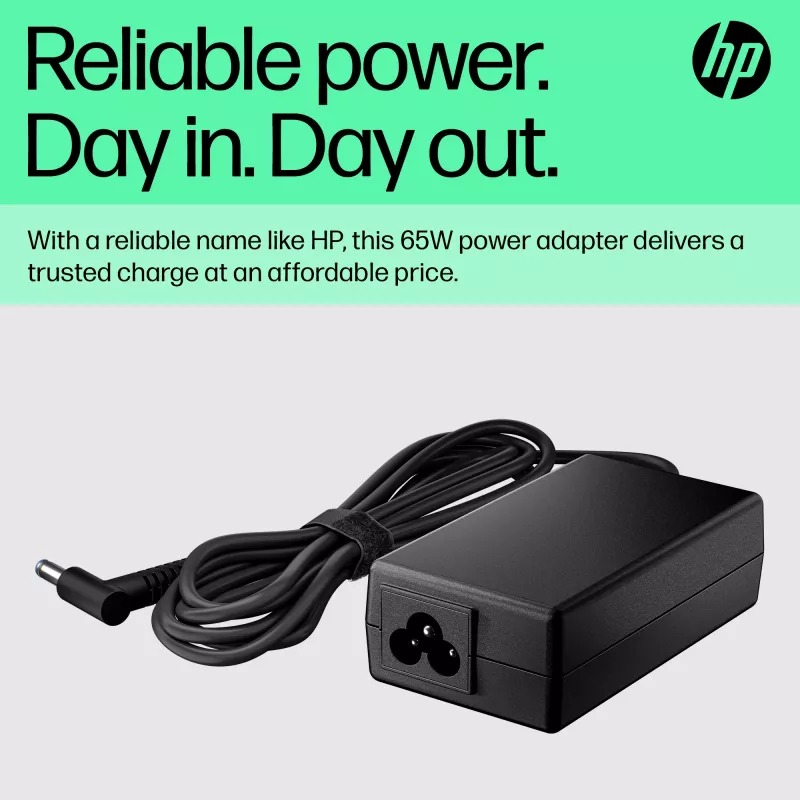 HP 65W Smart Netzteil, Kompatibel mit HP ProBook 440 G6 Notebook PC; HP ProBook 450 G6 Notebook PC; HP ProBook x360 11..., Business, 5 - 35 °C, -20 - 85 °C, CCC, CE, BSMI, 47 mm