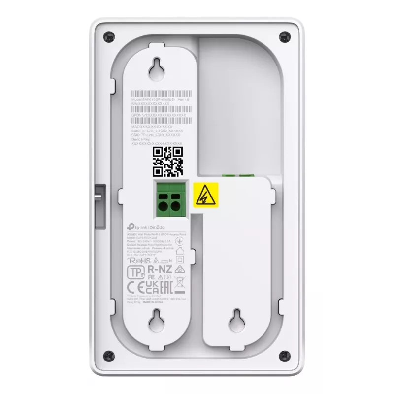 TP-Link Omada EAP625GP-WALL WLAN-Access-Point 1201 Mbit/s Weiß Power over Ethernet (PoE)
