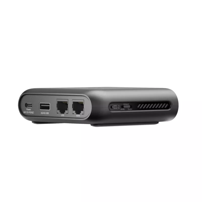 TP-Link AX1500 Wi-Fi 6 Reiserouter, Wi-Fi 6 (802.11ax), Dualband (2,4 GHz / 5 GHz), Ethernet LAN, Schwarz, Tragbarer Router