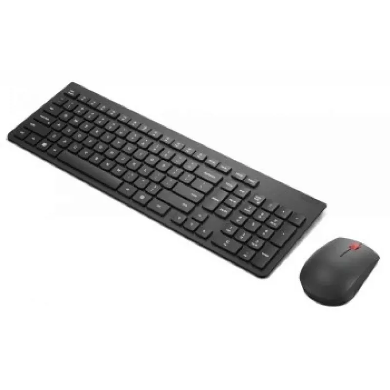 Kabellose Tastatur und Maus Lenovo 4X31N50746 QWERTY US-Englisch Schwarz